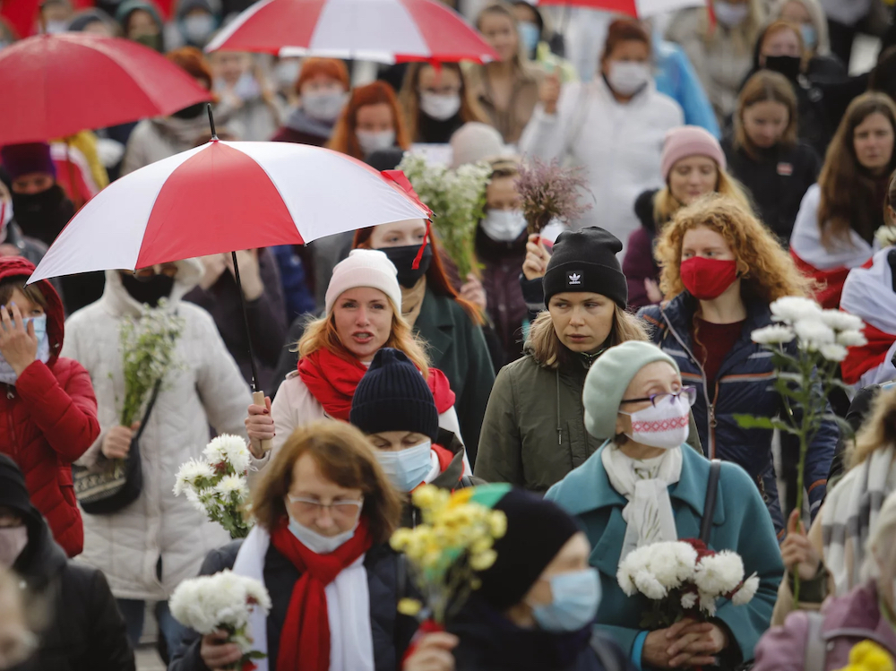 The Women ‘Fighting For Freedom’ In Belarus